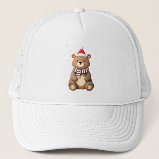 Casquette Christmas Bear (Devant)