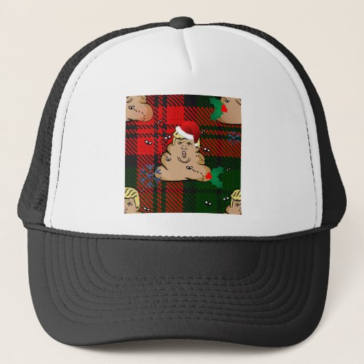 Casquette christmas dump trump (Devant)