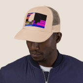 Casquette Chromatique Double Profil – Trucker Mode (En situation)