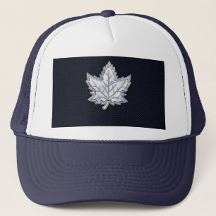 Casquette Chrome Comme Maple Leaf Fibres de carbone Impressi