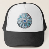Casquette Chrome Mystical Eye Design (Devant)