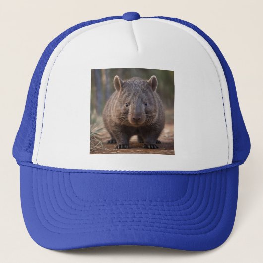 Casquette "Chubby Charm : L'adorable Wombat Australien" (Devant)