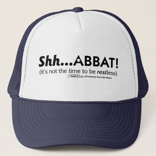 Casquette Chut...abbat ! (Devant)