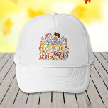 Casquette Chute Rétro Merci Gratuit Bienheureuse Typographie<br><div class="desc">Le camionneur de typographie rétro "Thankful, Grateful, and Blessed" qui présente un thème tendance automne-automne. Ce design est caractérisé par une typographie créative et comprend des éléments sur le thème de l'automne. Ce camionneur haut en couleurs, conçu par des oeuvres d'art, est à la fois tendance et élégant. Appréciez de...</div>