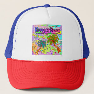 Casquette cible de vacances de Newport Beach
