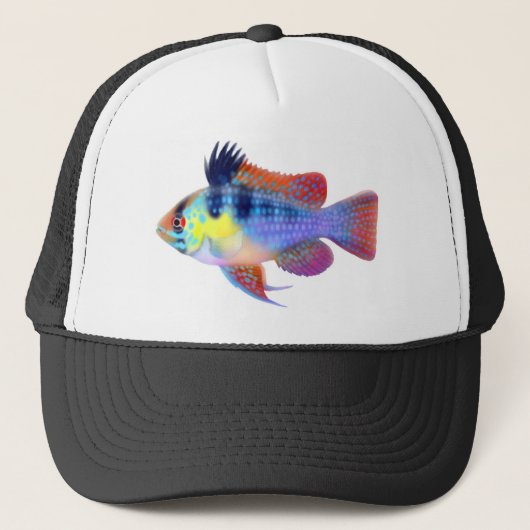 Casquette Cichlid bleu allemand de RAM (Devant)
