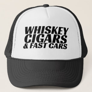 Casquette Cigares de Whisky & voitures rapides