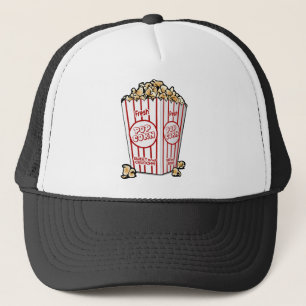 Casquette cinéma pop-corn