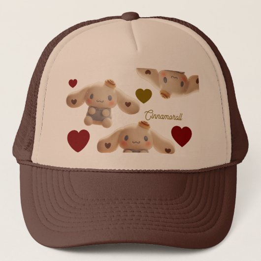 Casquette Cinnamoroll Brown Cute Cap (Devant)