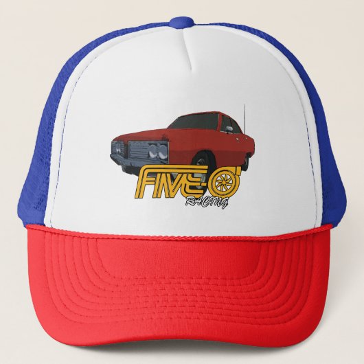 Casquette Cinq-0 Rouge (Devant)