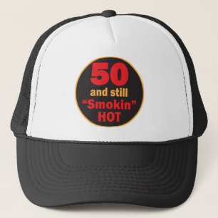 Casquette Cinquante et toujours fumants chauds 50e annivers