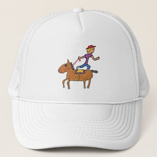 Casquette Cirque Rodéo Équitation (Devant)