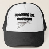 Casquette Ciseaux je bois de construction (Devant)