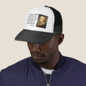 Casquette Citation 10c de Thomas Jefferson (En situation)