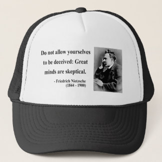 Casquette Citation 9b de Nietzsche