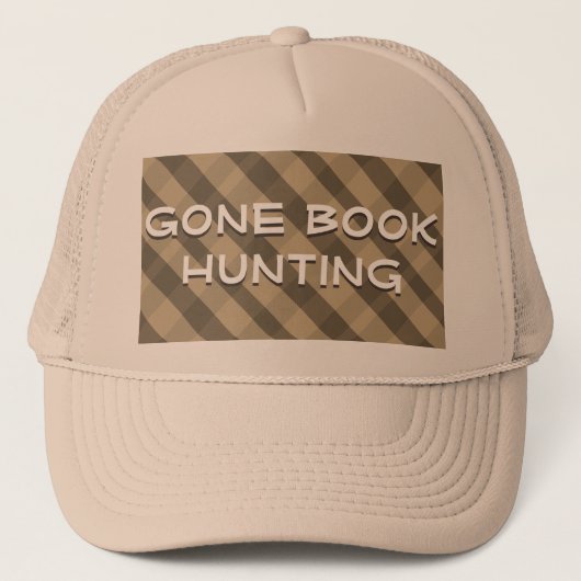Casquette Citation De Chasse De Livre Passé Chasse Trucker B (Devant)