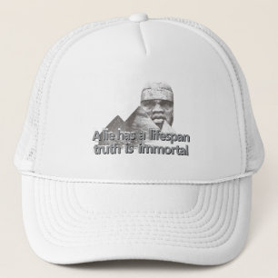 Casquette Citation de grandeur afrocentrique
