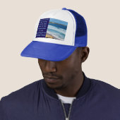 Casquette Citation De Motivation De Plage : Comme Les Vagues (En situation)