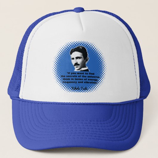 Casquette Citation De Nikola Tesla T-Shirt (Devant)