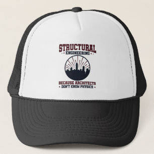 Casquette Citation de physique drôle de l'ingénieur structur