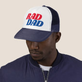 Casquette Citation de Rad Dad pour Dads Simple Baseball Truc (En situation)