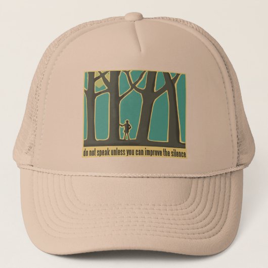 Casquette Citation environnementale (Devant)
