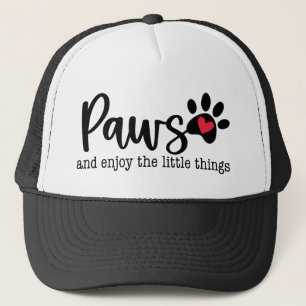 Casquette Citation Inspirante d'Amour de Chien