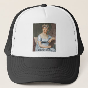 Casquette Citation Jane Austen vous aimait moins sur cartes