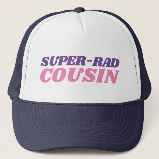 Casquette Citation Super-Rad Cousin Simple Camion De Basebal (Devant)