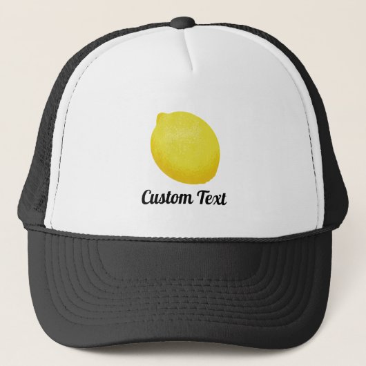 Casquette Citron (Devant)