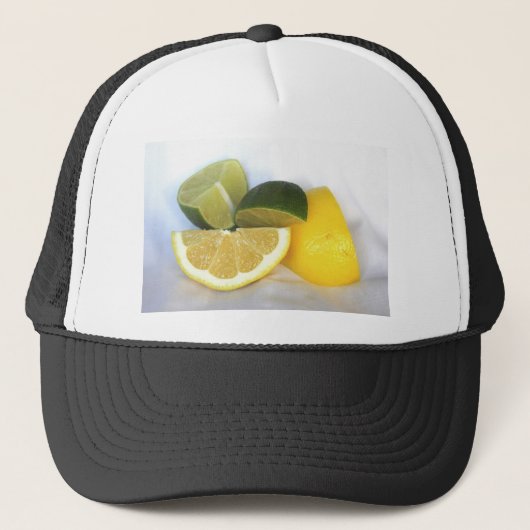 Casquette Citron et chaux (Devant)
