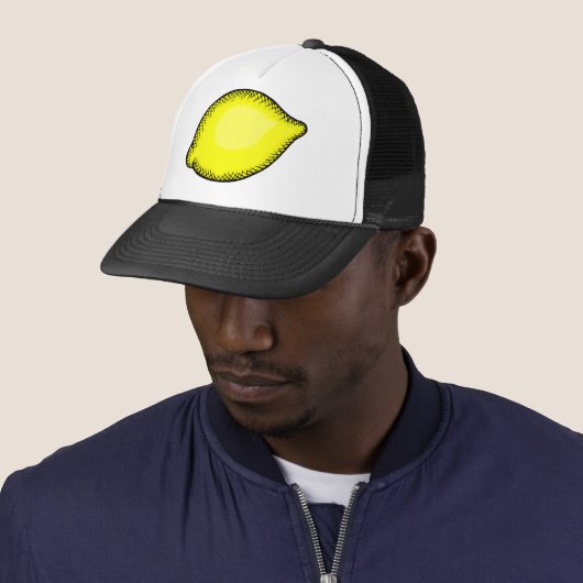 Casquette Citron géant (En situation)