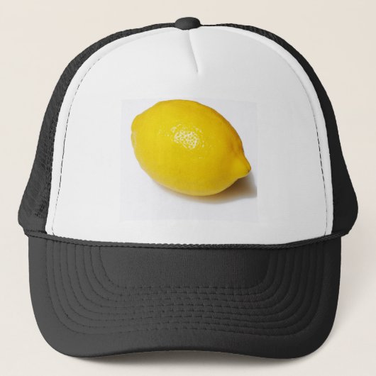 Casquette Citron jaune lumineux (Devant)