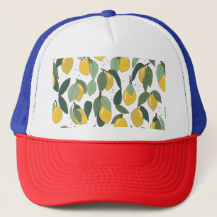 Casquette Citron Tropical : Vintage clair sans joint