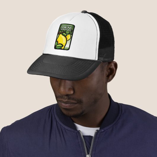 Casquette Citrons (En situation)