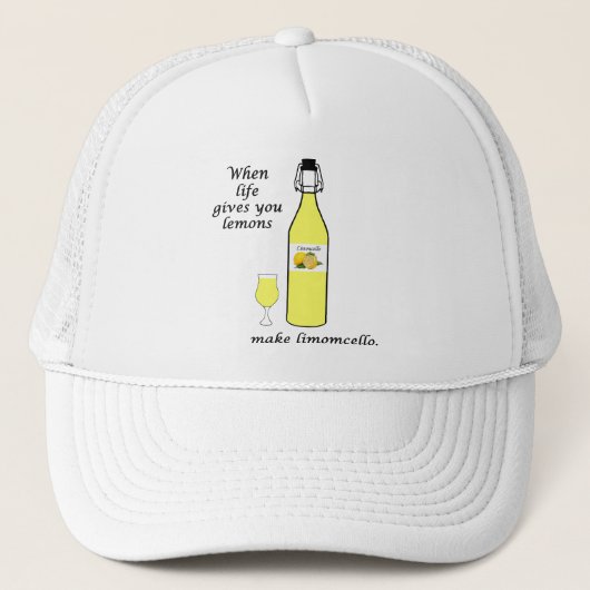 Casquette Citrons en Limoncello (Devant)