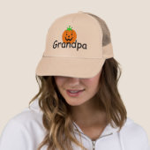 Casquette Citrouille de grand-papa (En situation)
