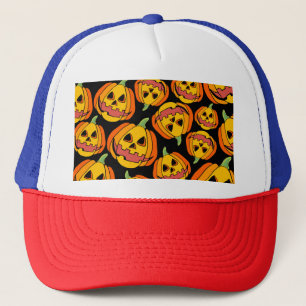 Casquette Citrouille d'Halloween : Symbole Vintage d'automne