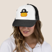 Casquette citrouille pirate (En situation)