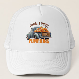 Casquette Citrouilles frais - Camion rustique