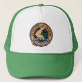 Casquette Clan Armstrong Crest sur Tartan Trucker Hat (Devant)