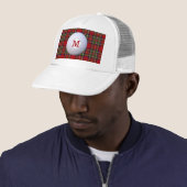 Casquette Clan écossais Monogram Royal Stewart Tartan Plaid (En situation)