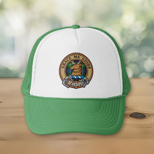 Casquette Clan Forbes Crest sur Tartan