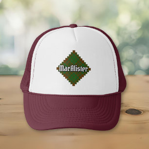 Casquette Clan MacAlister de Glenbarr Hunting Tartan