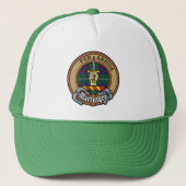 Casquette Clan MacIntyre Crest sur la chasse Tartan (Devant)
