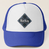 Casquette Clan MacKay Blue Tartan (Devant)