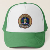 Casquette Clan MacKay Crest sur Tartan (Devant)