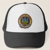 Casquette Clan MacLachlan Crest sur Tartan (Devant)
