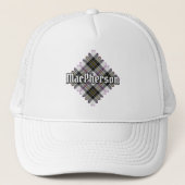 Casquette Clan MacPherson robe Tartan Trucker Chapeau (Devant)