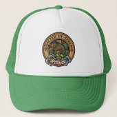 Casquette Clan Pollock Crest Trucker Chapeau (Devant)